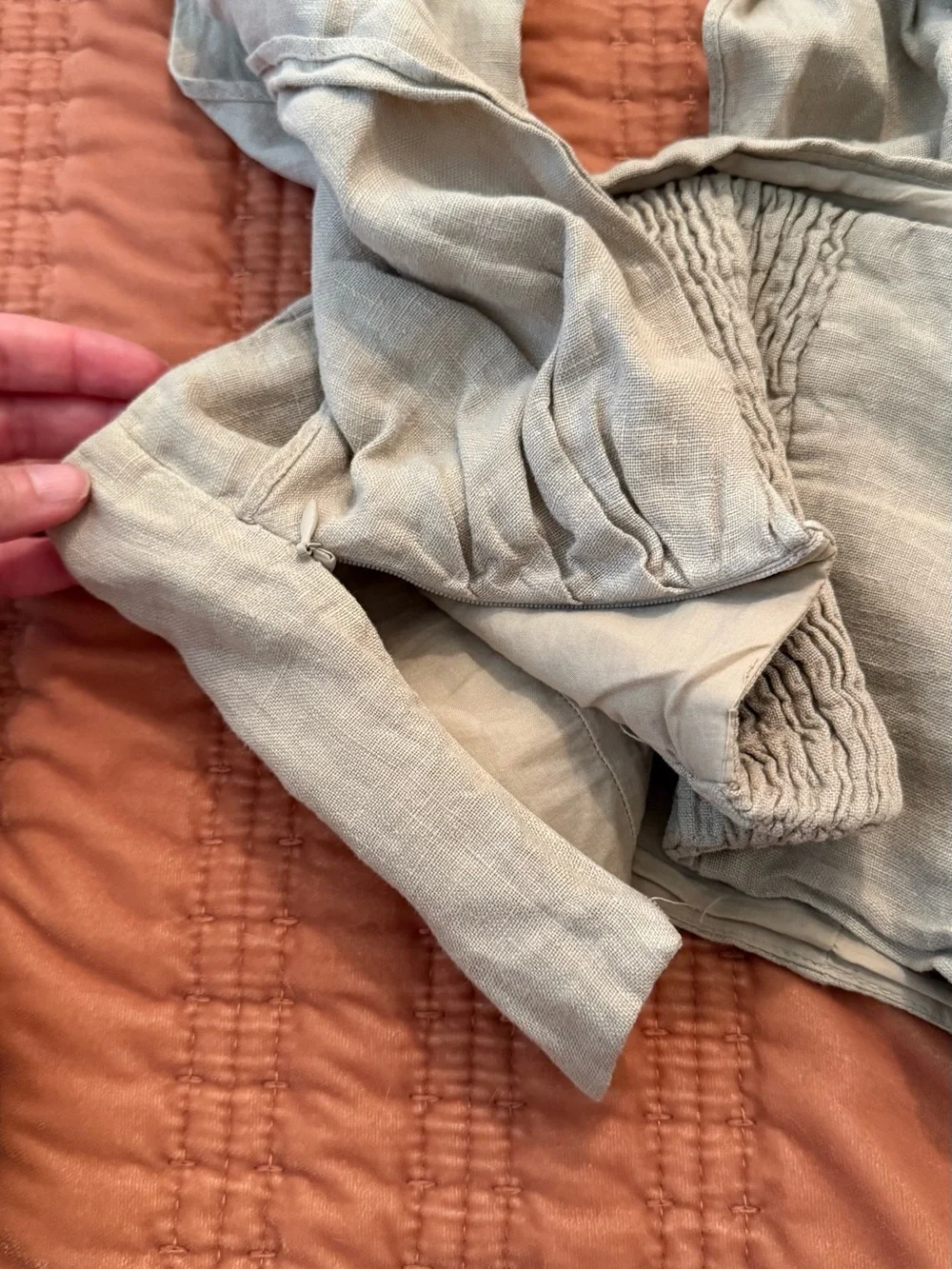 🤎Zara Linen halter top and pants